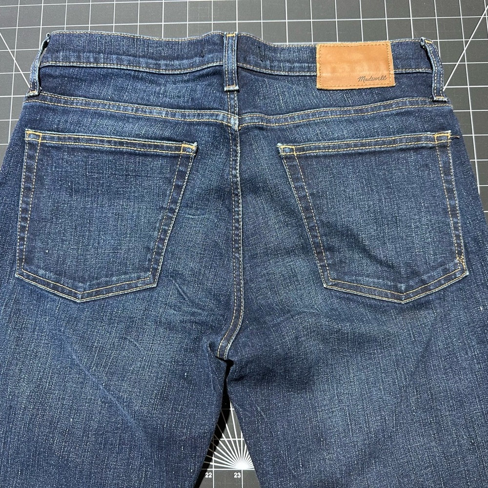 Madewell Men's Dark Blue Skinny Jeans - Picture 4 of 6